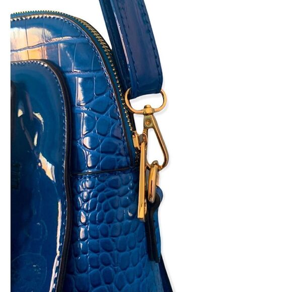 Satchel/Handbag/purse cobalt blue unbranded satchel handbag Size OS - Picture 7 of 15